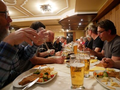 gemeinsames Abendessen 