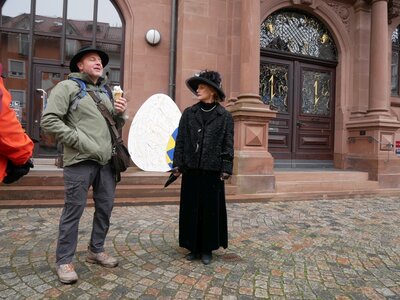 Spa&szlig;ige historische Stadtf&uuml;hrung durch Wolfach 