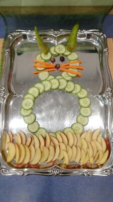 Ein leckerer Osterhase wartet schon auf die Kinder.  (Bild vergr&ouml;&szlig;ern)