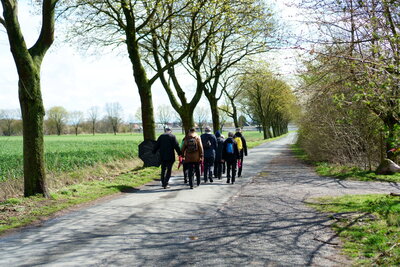 Sonniger R&uuml;ckweg  (Bild vergr&ouml;&szlig;ern)
