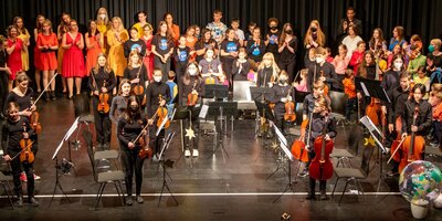 Musikschule K&ouml;ngen-Wendlingen mit Naturph&auml;nomene-Konzert | Foto: Johannes Stortz 