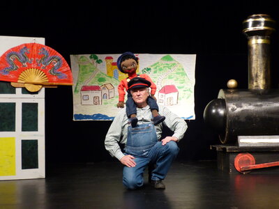 Theater Tredeschin spielt "Jim Knopf" | &copy; Stadtb&uuml;cherei Wendlingen am Neckar 