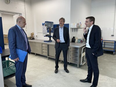 Vorschaubild: Thematisiert wurde in diesem Zusammenhang auch, was die Politik noch besser machen kann, um Firmen bei der Digitalisierung zu unterstützen.