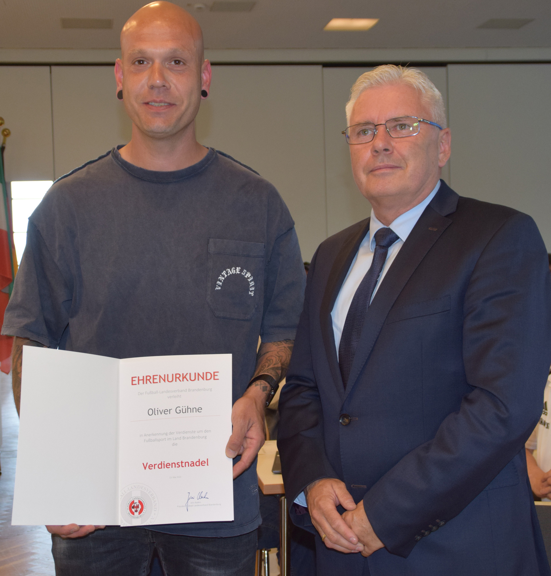 Bild: ... Oliver Gühne (Stahl Brandenburg)