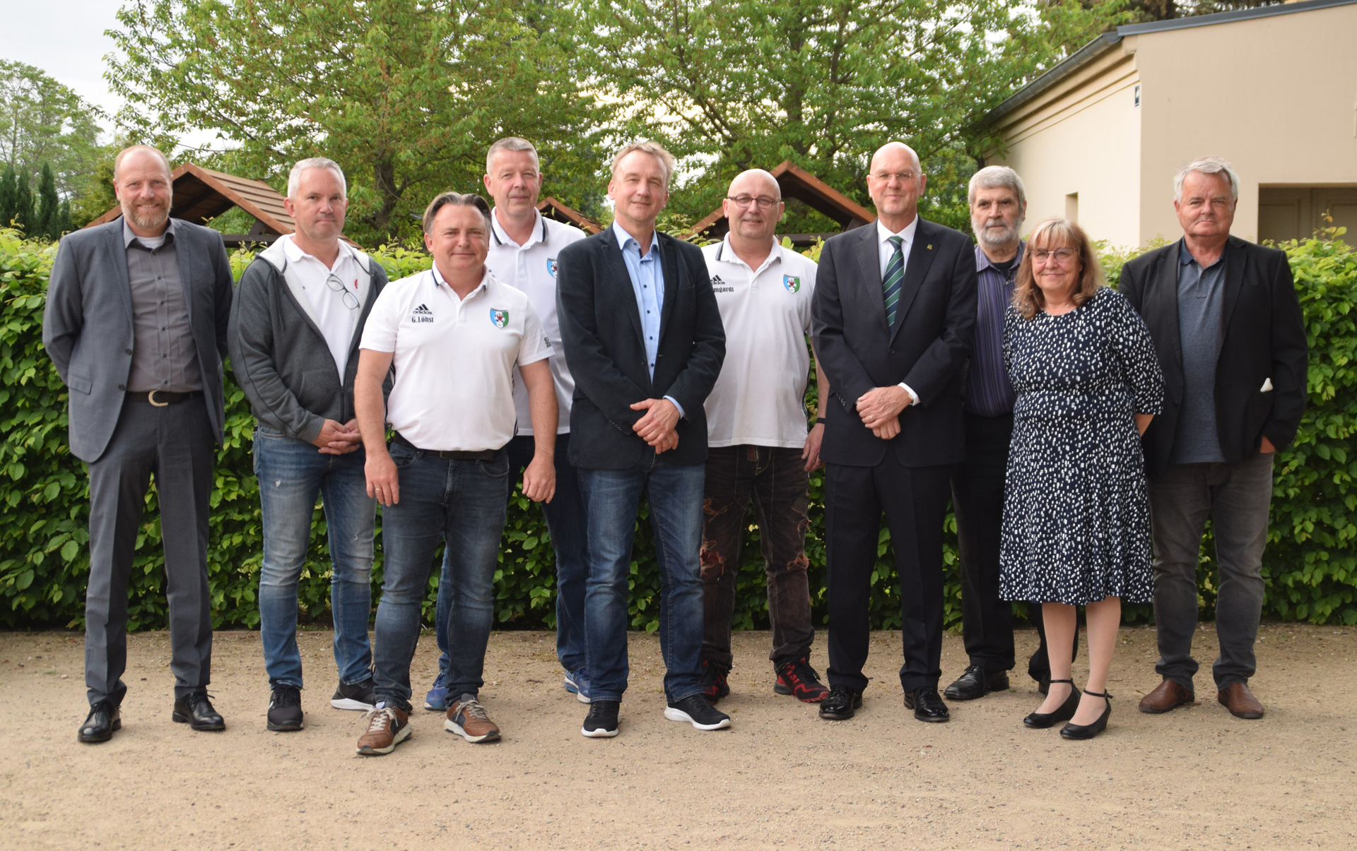 Bild: Der neue Vorstand des Fußballkreises Havelland.
