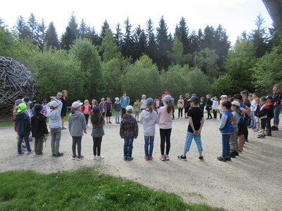 Foto des Albums: Treffen mit den Schülern aus Cheb im Wildpark Mehlmeisel (13. 05. 2022)
