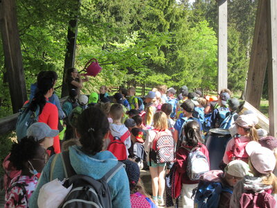 Foto des Albums: Treffen mit den Schülern aus Cheb im Wildpark Mehlmeisel (13. 05. 2022)