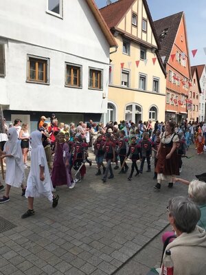 Foto des Albums: Kinderfestumzug Heimattage Mengen