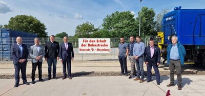Fotoalbum Gemeinden und Landkreise sagen NEIN! zur Schließung der Bahnlinie Meyenburg-Pritzwalk-Kyritz