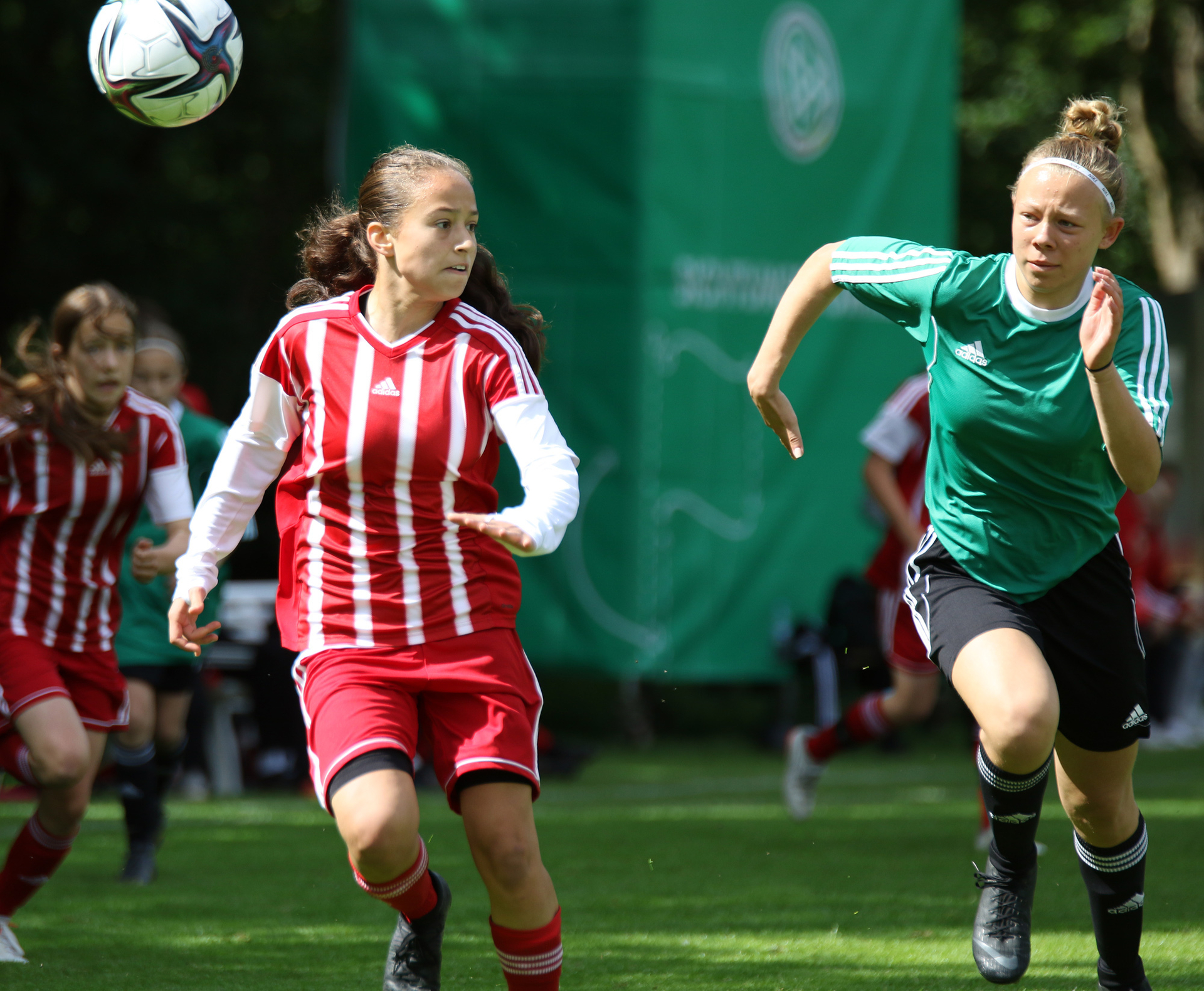 Bild: Spieltag 3: Die FLB-Elf in grünen Trikots