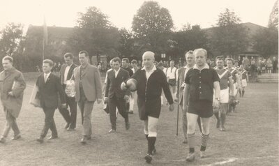 G&auml;ste aus der Tschechischen Republik in Tr&ouml;bitz. Die Mannschaft kam aus Zatec. 