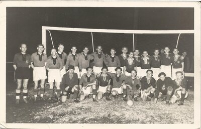 Spiel unter Flutlicht 1951 