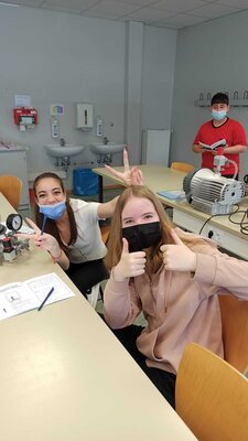 Foto des Albums: Besuch der Klasse 5b bei DESY in Hamburg