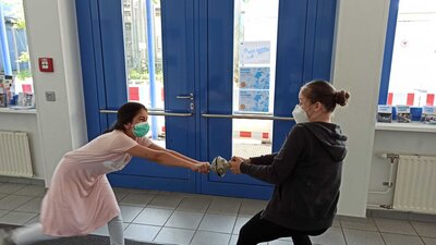 Foto des Albums: Besuch der Klasse 5b bei DESY in Hamburg