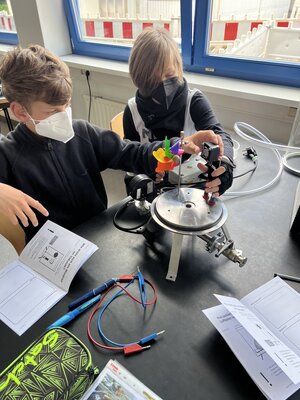 Foto des Albums: Besuch der Klasse 5b bei DESY in Hamburg