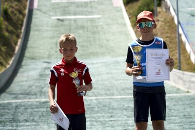 2022-06 18 Nordcup Wernigerode 2  Platz Nordische Kombination Mahnke Hotte 2  (Bild vergr&ouml;&szlig;ern)