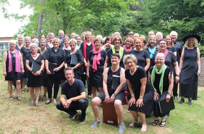 Fotoalbum Der Chorsommer 2022 mit Rhythm & Joy