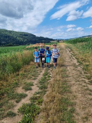 Foto des Albums: Klasse 3b Wanderung zum Biohof Bossow 