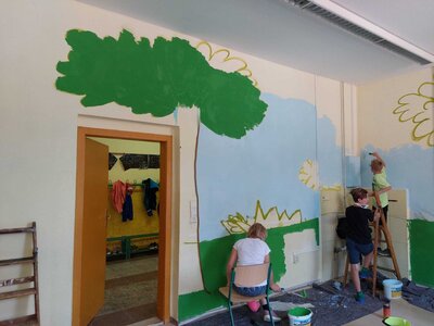 Foto des Albums: Umgestaltung Schulbibliothek