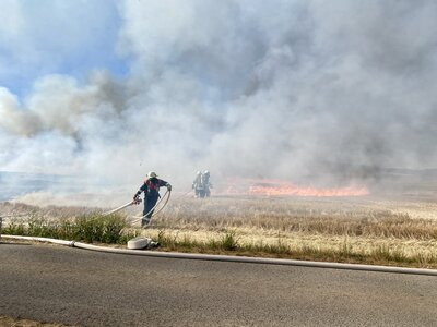Foto des Albums: B 1 - Kleinbrand im Freien