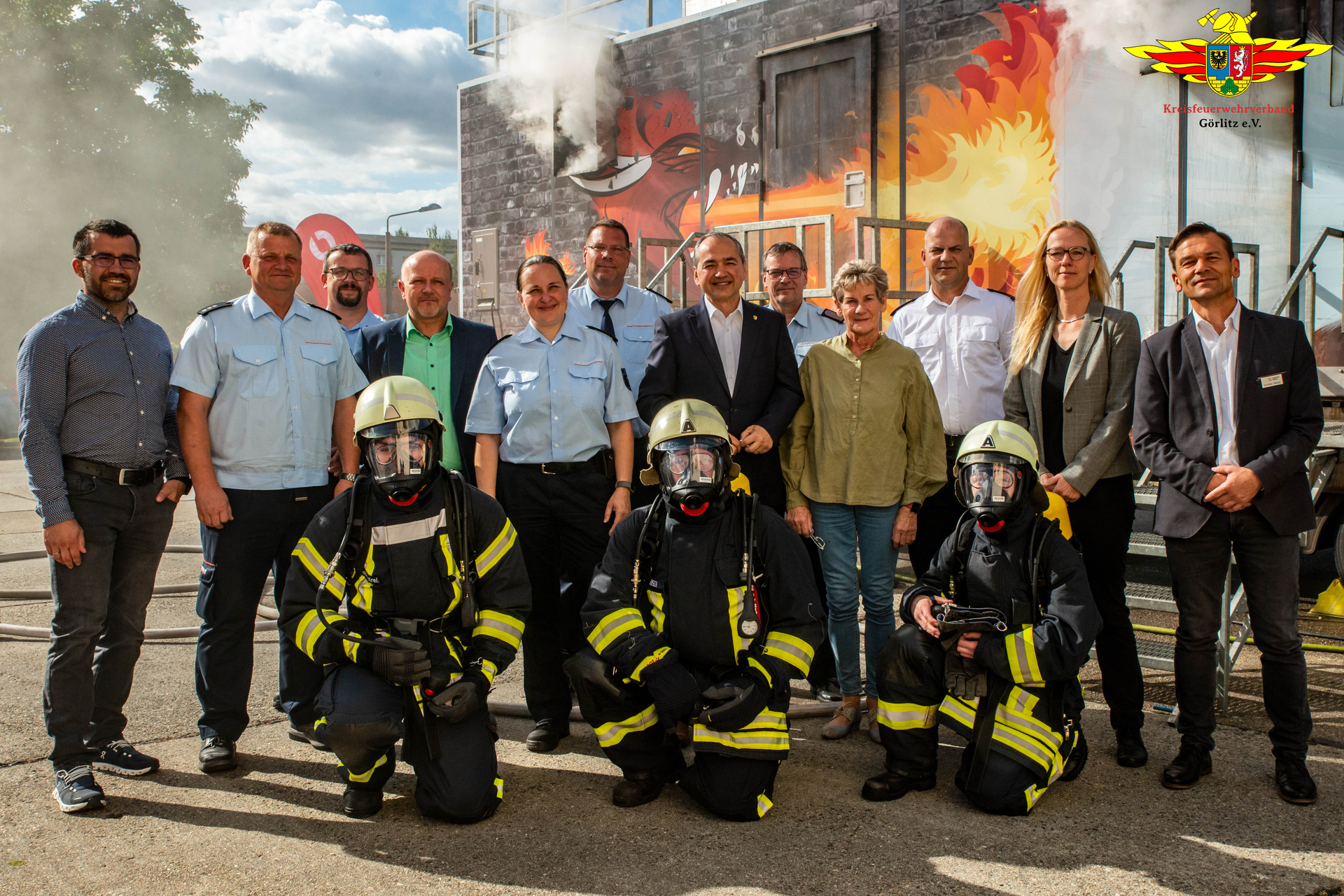 Bild: Gruppenbild der Anwesenden…