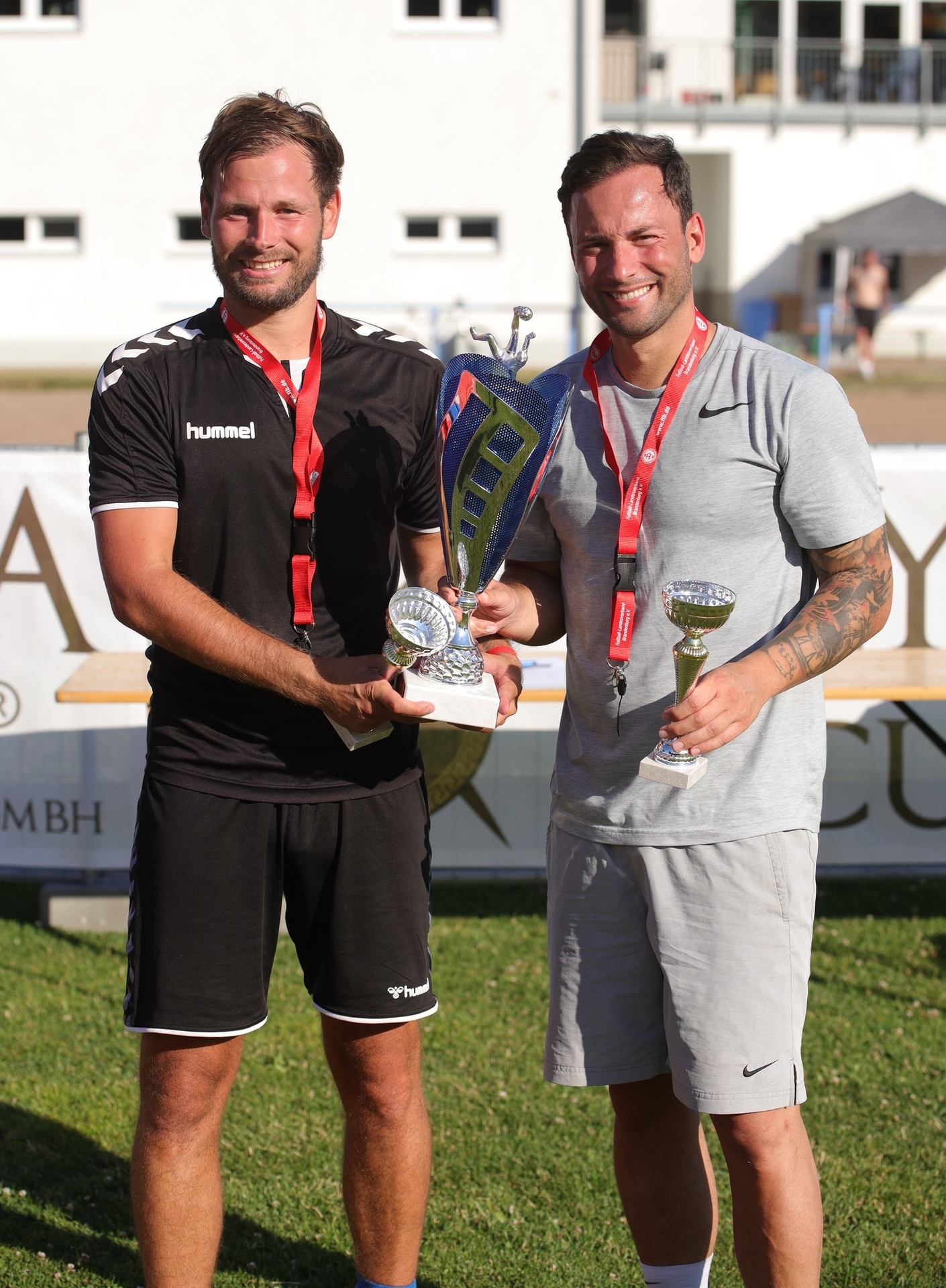 Bild: Platz 1 geht an das Duo Garbuschewski/Förster.