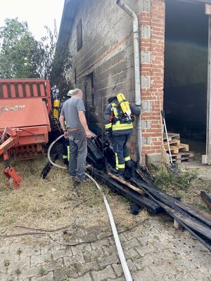 Foto des Albums: B 4 - Scheunenbrand