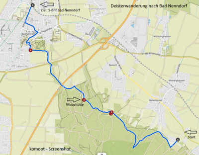 Deisterwanderung nach Bad Nenndorf  (Bild vergr&ouml;&szlig;ern)