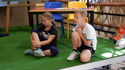 Foto des Albums: Proben des Programmes für die Schuleingangsfeier