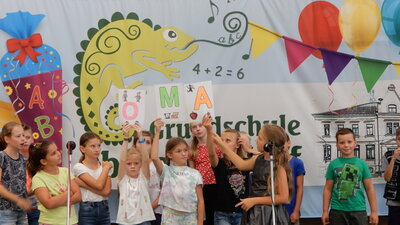 Foto des Albums: Proben des Programmes für die Schuleingangsfeier
