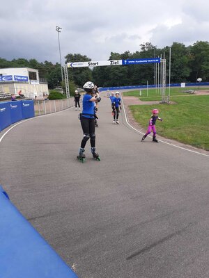 200m Ovale Bahn/ Skate Arena J&uuml;terbog 