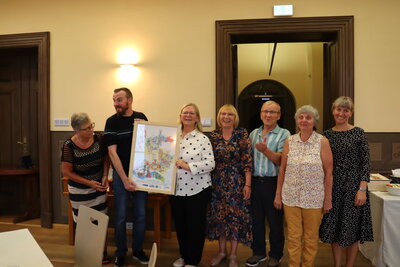 Foto des Albums: Begrüßung der Städtepartner im Ratssaal (27.08.2022)