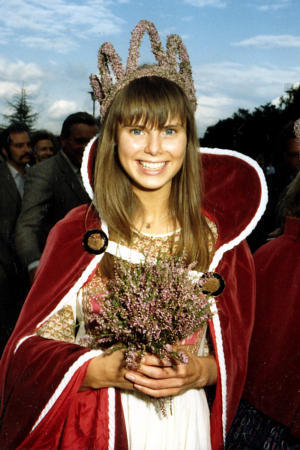 Bild: Heidekönigin 1981 Catrin Leonardt (Köhler)
