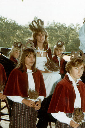 Bild: Heidekönigin 1984 Monika Stahmer (Meyer)
