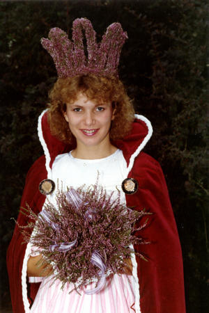 Bild: Heidekönigin 1987 Elke Schulze