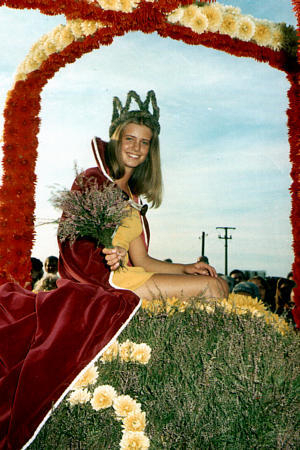Bild: Heidekönigin 1974 Petra Hoffmann (Hoffmann-Lüders)