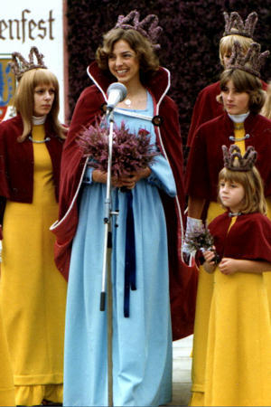 Bild: Heidekönigin 1976 Dorit Stehr (Dr. Stehr)