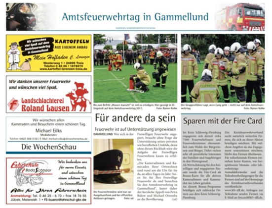 Bild: Wochenschaubericht Seite 2