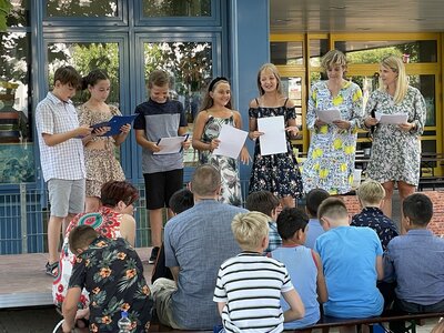 Foto des Albums: Verabschiedung Klasse 4