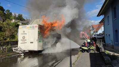 Foto des Albums: Brand 2 - LKW brennt