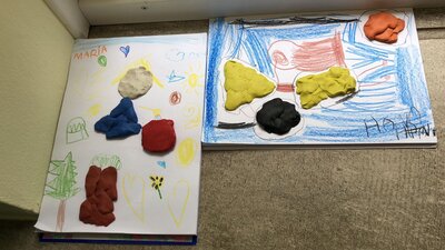 Foto des Albums: Formen kneten in Klasse 1