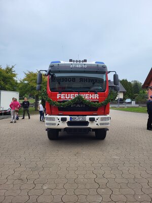 &Uuml;bergabe des HLF 20  (Bild vergr&ouml;&szlig;ern)