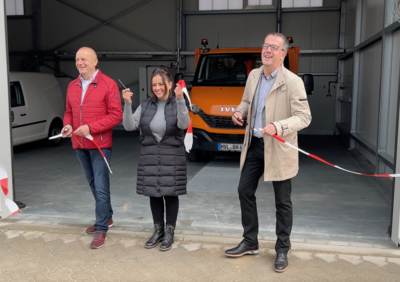 Vorschaubild: Es ist vollbracht: Der neue Bauhof ist eröffnet.