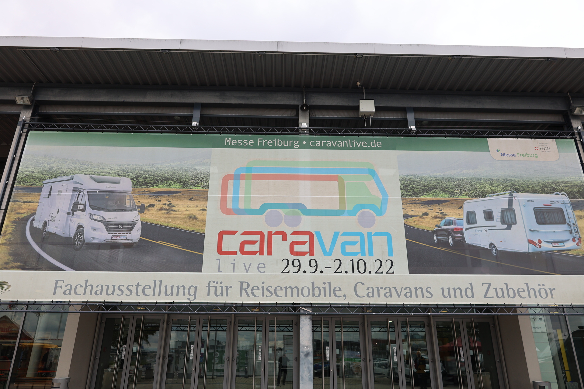 Bild: Die Caravanlive in Freiburg läuft bis zum Sonntag, 2. Oktober 2022