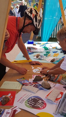 Foto des Albums: Impressionen vom Einsatz am LuKISS SH-Infostand auf dem Behinderten- und Skaterfest in Jüterbog 2022 (30. 09. 2022)