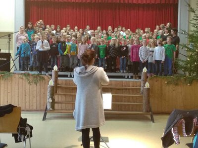 Foto des Albums: Einige Ausschnitte von der Probe des Weihachtskonzerts