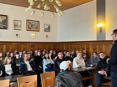 Besuch der Stadtratssitzung  (Bild vergr&ouml;&szlig;ern)