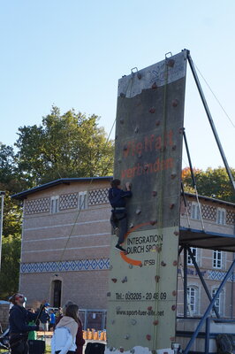 Vorschaubild: Kletterparcour der Brandenburgischen Sportjugend