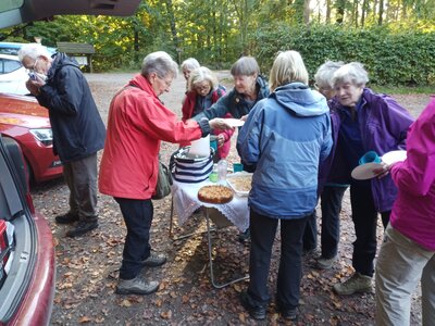 Eine &Uuml;berraschung am Schlu&szlig; der Wanderung  (Bild vergr&ouml;&szlig;ern)