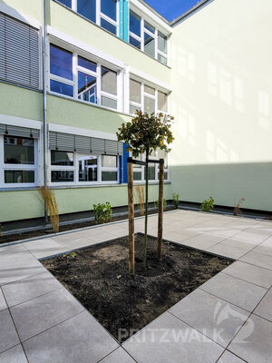 Foto des Albums: Innenhöfe von Jahnschule und Hort Regenbogenhaus sind neu